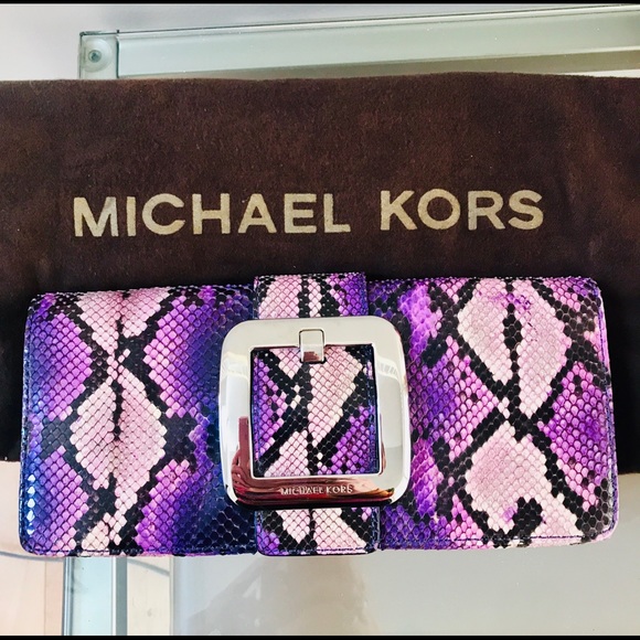 New Michael Kors Collection genuine snakeskin 🐍 - Picture 1 of 7